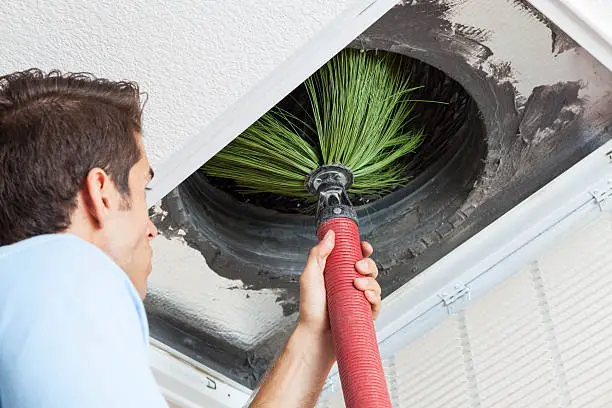 Professional air duct cleaning in Fort Worth